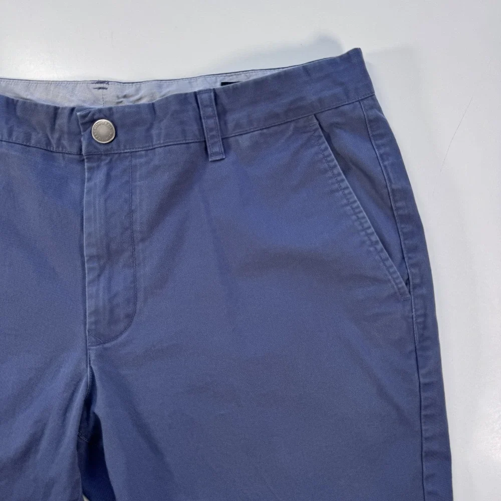 BONOBOS Tailored Chino Pant Mens 36x28 (actual 35x26) Blue